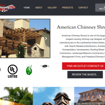 americain chimney shroud